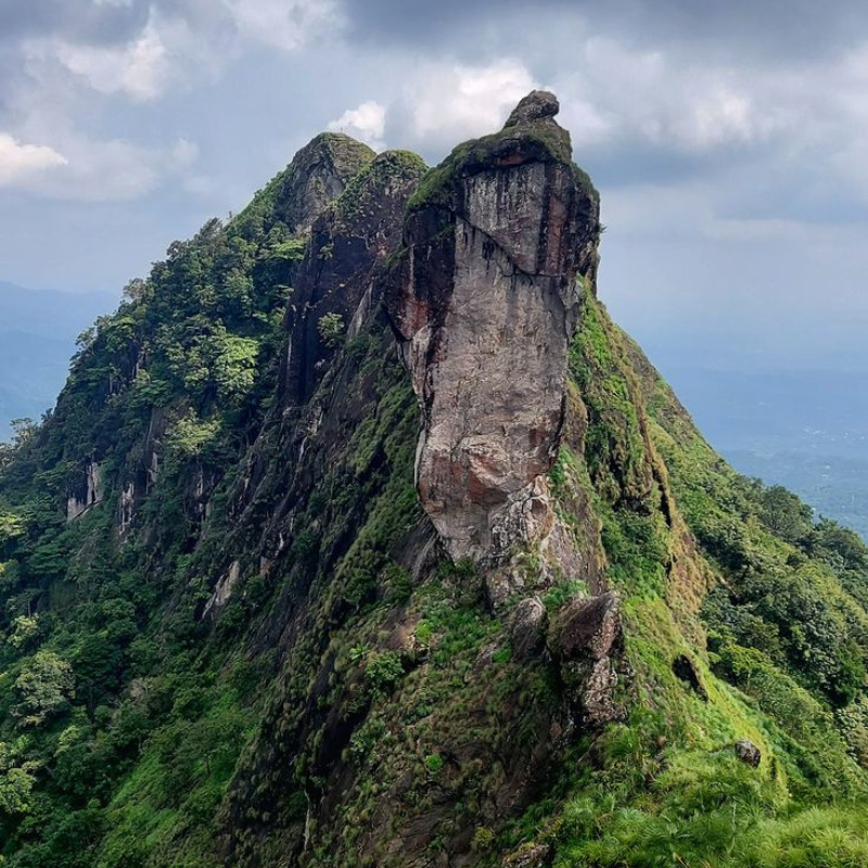 The iconic 4000ft rock formation at Illikkal Kallu Kottayam