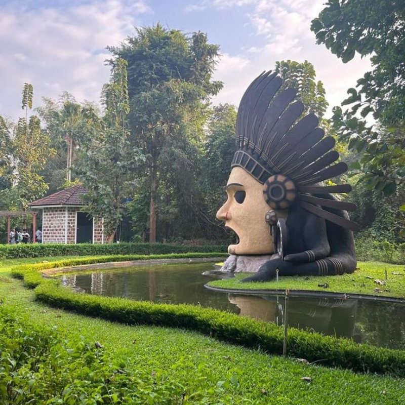 Modern museum building dedicated to teak history in Nilambur